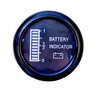  36 Volt Battery Gauge, Status Indicator   Golf Cart  BDI 