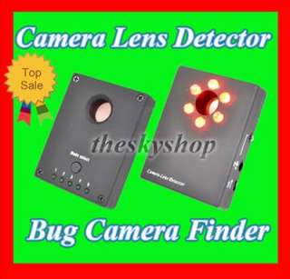 Wired Wireless Spy Bug Camera Lens Detector Finder  