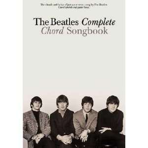  The Beatles Complete Chord Songbook **ISBN 