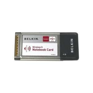 Belkin Wireless Adapter CardBus   54Mbps   IEEE 802.11b/g ? Click For 