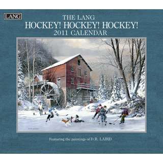2011 Hockey, Hockey, Hockey Art Calendar by D.R. Laird