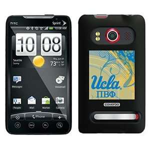   UCLA Pi Beta Phi Swirl on HTC Evo 4G Case  Players & Accessories