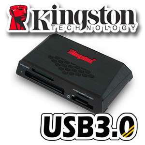 Kingston USB 3.0 Media Flash Memory Card Reader Micro SD SDHC SDXC CF 
