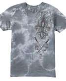    Ring Of Fire T Shirt, Fleur Graphic V Neck  