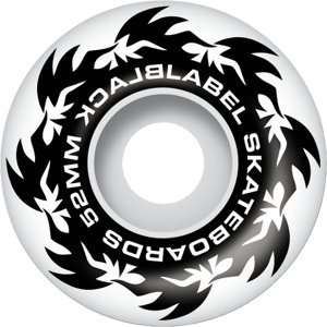  Black Label Bold Basic 52mm Skateboard Wheels (Set of 4 