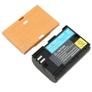 2x LP E6 BATTERY+CHARGER+TIMER REMOTE FOR CANON 60D  