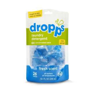 Dropps Laundry Detergent Fresh Scent 26ct.Opens in a new window