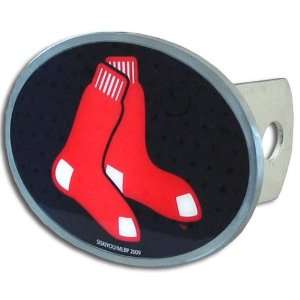   BSS)   Siskiyou   Boston Red Sox MLB Oval Hitch Cover 