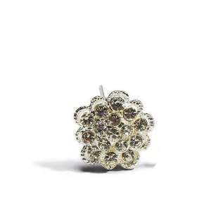 Crystal Flower on 6 cm Needle Wedding Bouquet Jewelry W9258 Quantity 