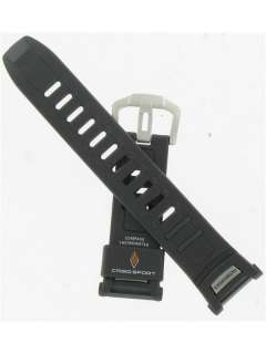 Casio Atomic Solar Pathfinder Black Resin Watchband  
