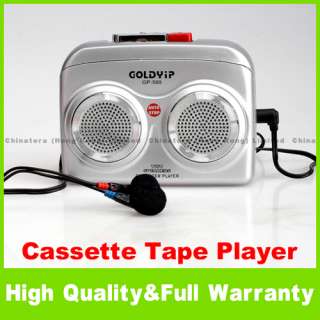 PORTABLE CASSETTE TAPE PLAYER VOICE ACTIVATED RECORDER  