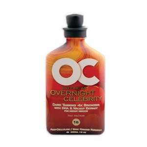  Oc Overnight Celebrity 4x Bronzers Tanning Lotion Beauty