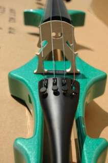Green Electric Cello + Adv. Pernambuco Cello Bow  