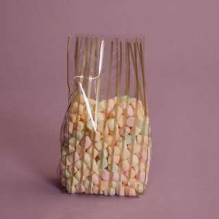 CLOSEOUT CELLO BAGS 25 Gold Stripes 4X2X9*** Great Price, Stock Up 