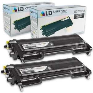  LD © Compatible Brother TN350 Set of 2 Black Laser Toner 