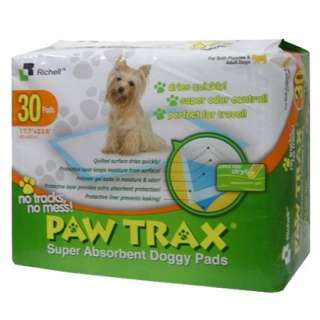 Paw Trax Super Absorbent Training Pads   30 Pack.Opens in a new window