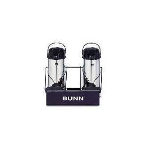 Bunn Coffee Bunn APR 2 Airpot Rack Black 2 Pot Capacity  