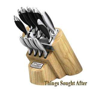 Chicago Cutlery Landmark 12 pc Forged Knives Block Set  