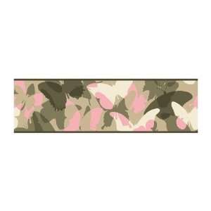   Candice Olson Kids CK7658B Camo Border, Green