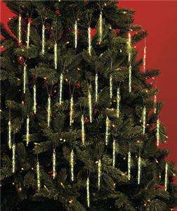   36 GLOW IN THE DARK ICICLE CHRISTMAS TREE ORNAMENTS DECORATION  