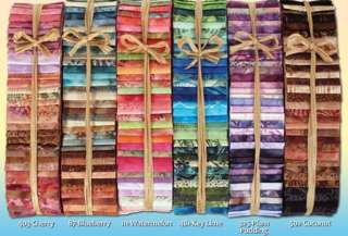   beautiful bali pop strips are perfect for paper piecing strip quilting