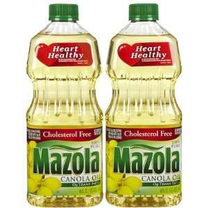  Mazola Canola Oil, 40 oz, 2 ct (Quantity of 1) Health 