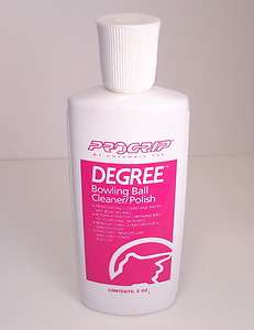 DEGREE BOWLING BALL CLEANER/POLISH by PROGRIP  