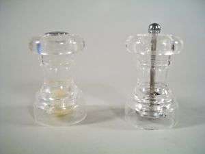 Salt and Pepper Shakers Pepper Mill Clear Works  