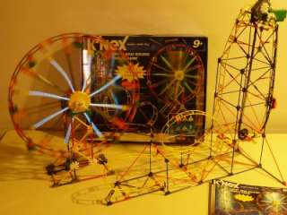   Knex Light and Sound Thrill Park Roller Coaster Ferris Wheel Complete
