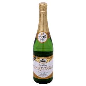 Kedem, Juice Chardonnay Sparkling, 25.4 Ounce (12 Pack)  