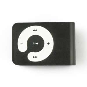    Clip Mini  Player Support TF/SD Card   Black Electronics