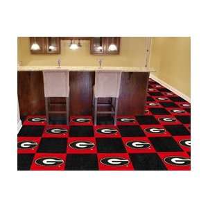    NCAA Georgia Bulldogs Bulldog CARPET TILES