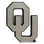  Sooners OU Only Chrome Auto Emblem Decal Football University of