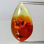 23Cts Fabulous Top Multi Color Natural Amber Cabochon   