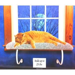  Cat Window Perch Bed Sheepskin NO Tools up to 25 lbs Pet 