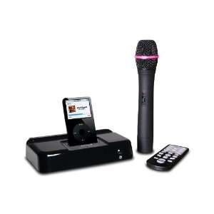 DJ Tech iPod Karaoke Audio & Video System w/ VHF Microphone 