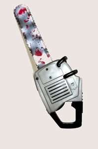  Bloody Chainsaw with Sound Halloween Prop Clothing