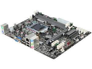    ECS H61H2 M2(1.0) LGA 1155 Intel H61 HDMI Micro ATX Intel 