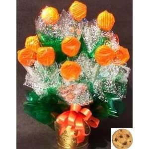 Chocolate Chip Cookies Bouquet 1 Doz Grocery & Gourmet Food