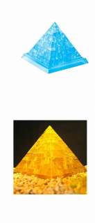 3D Crystal pyramid Jigsaw Puzzle Toy Model Decoration  