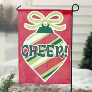 Mini Bright Christmas Yard Flag   Party Decorations & Yard Decor
