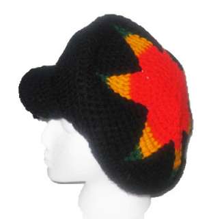   Tam Hat Cap Bob Marley Dread Reggae Color Pattern Handmade  