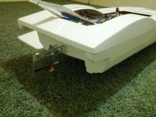 RC Boat 60 MTI Cat Twin Zenoah 52cc  