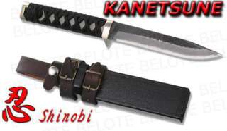 Kanetsune Seki SHINOBI Damascus Knife + Sheath KB 209  