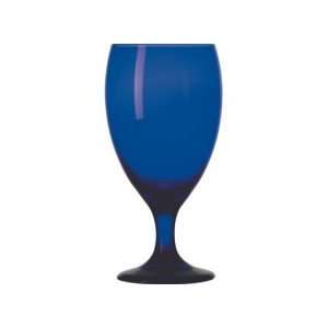   Libbey Premiere Cobalt Blue 16 Ounce Goblet Glass