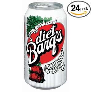 Coca Cola Diet Barqs, 12 Ounce (Pack of 24)  Grocery 
