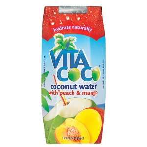 Coconut Water Peach & Mango 11.2 fl oz Liquid  Grocery 