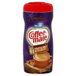 Coffee Mate Coffee Creamer, World Café Collection, Hazelnut Biscotti 