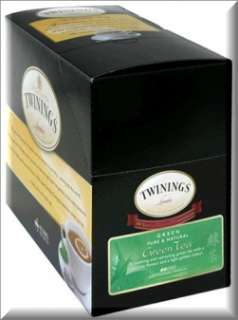 soothing & refreshing green tea with a delicate flavor & a light 