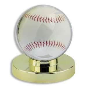  Gold Base Collector Safe Baseball Holder Sports 